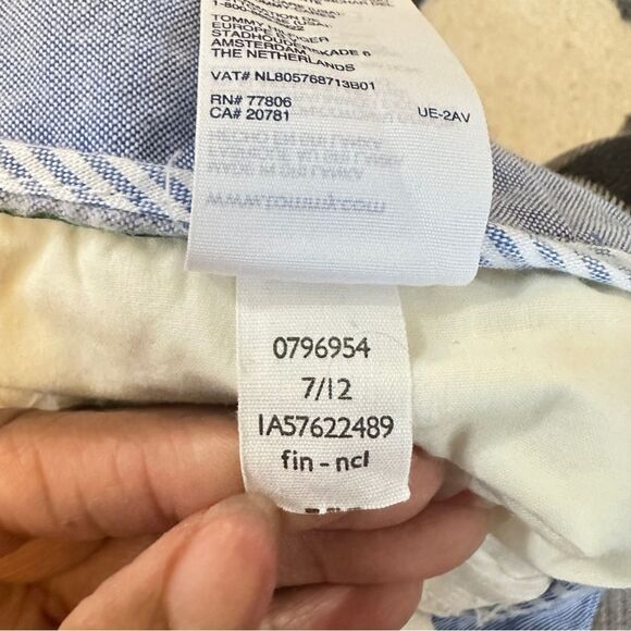 TOMMY HILFIGER Corduroy White Pants size 10 EUC - Picture 5 of 6